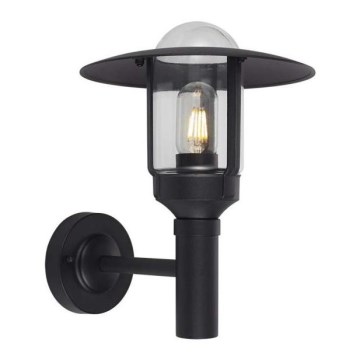 Outdoor-Wandlampe 1xE27/60W/230V IP44 schwarz