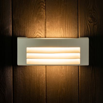Outdoor-Wandleuchte 1xE27/14W/230V IP54 grau