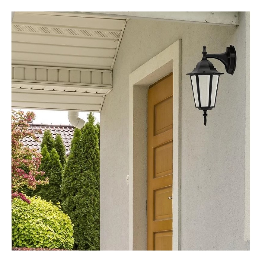 Outdoor-Wandleuchte 1xE27/20W/230V IP43 schwarz