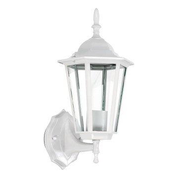 Outdoor-Wandleuchte 1xE27/60W/230V IP44 weiß