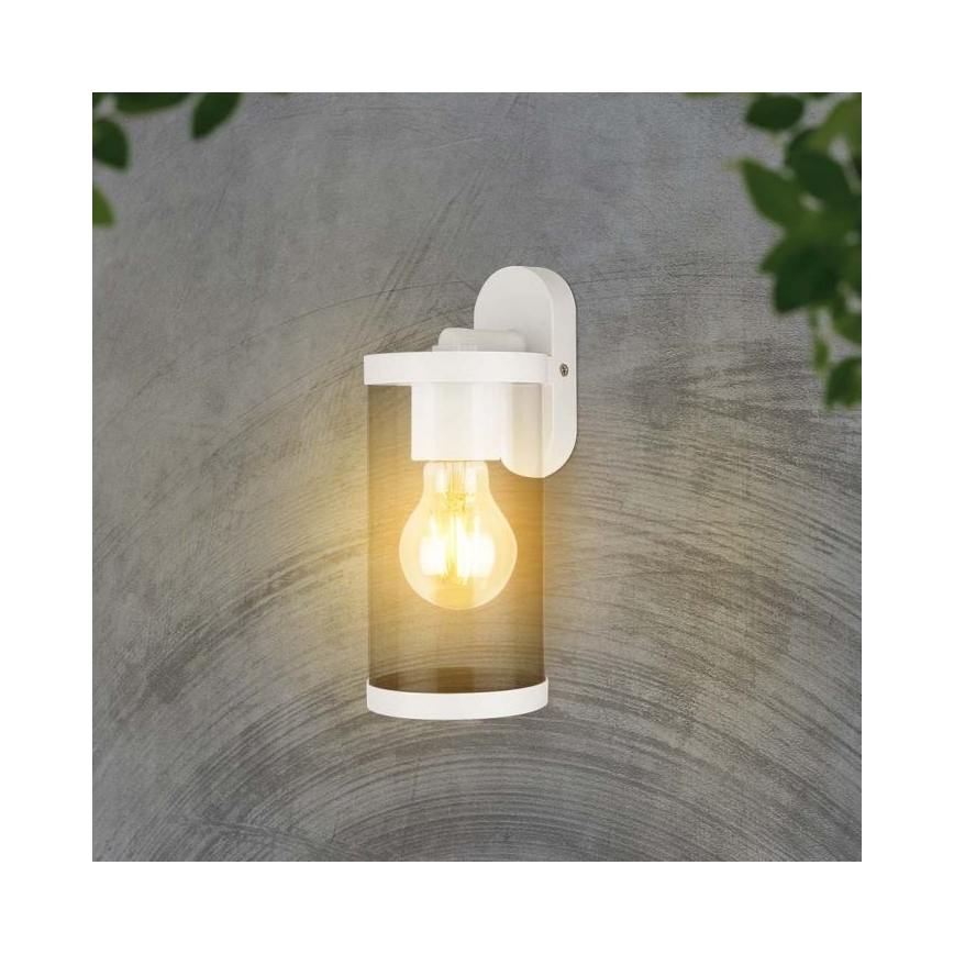 Outdoor-Wandleuchte 1xE27/60W/230V IP44 weiß