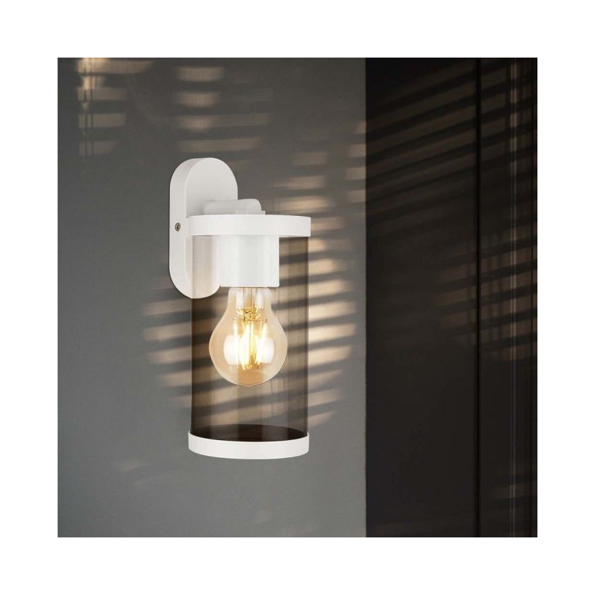 Outdoor-Wandleuchte 1xE27/60W/230V IP44 weiß