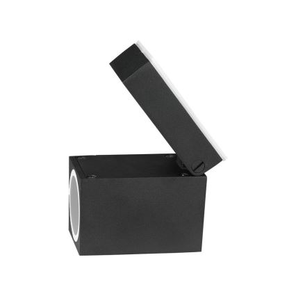 Outdoor-Wandleuchte 1xGU10/35W/230V IP44 schwarz