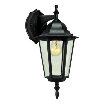 Outdoor-Wandleuchte ARRAIA 1xE27/15W/230V IP44 schwarz