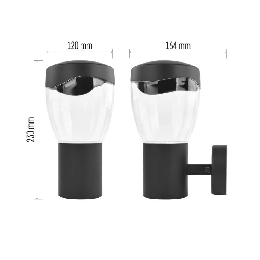 Outdoor-Wandleuchte ARTEO 1xE27/15W/230V IP44