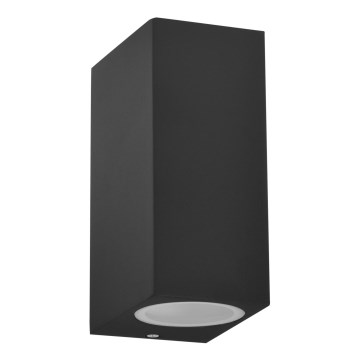 Outdoor-Wandleuchte BOSTON 2xGU10/10W/230V Graphit