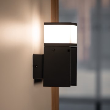 Outdoor-Wandleuchte DASTEN 1xG9/11W/230V IP44 schwarz