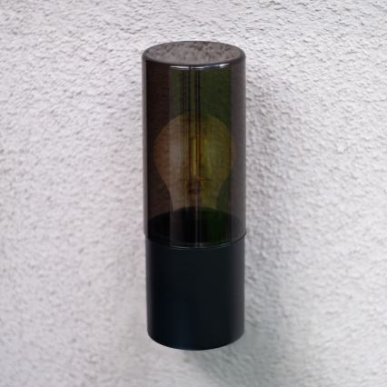 Outdoor-Wandleuchte HARLEM 1xE27/60W/230V IP44 schwarz
