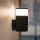 Outdoor-Wandleuchte mit Steckdose DASTEN 1xG9/11W/230V IP44 schwarz