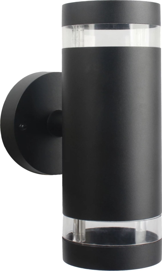 Outdoor-Wandleuchte RINO 2xGU10/12W/230V IP54 schwarz