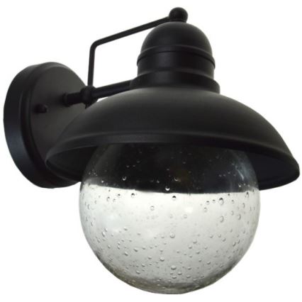 Outdoor-Wandleuchte WILDA 1xE27/60W/230V IP44 schwarz