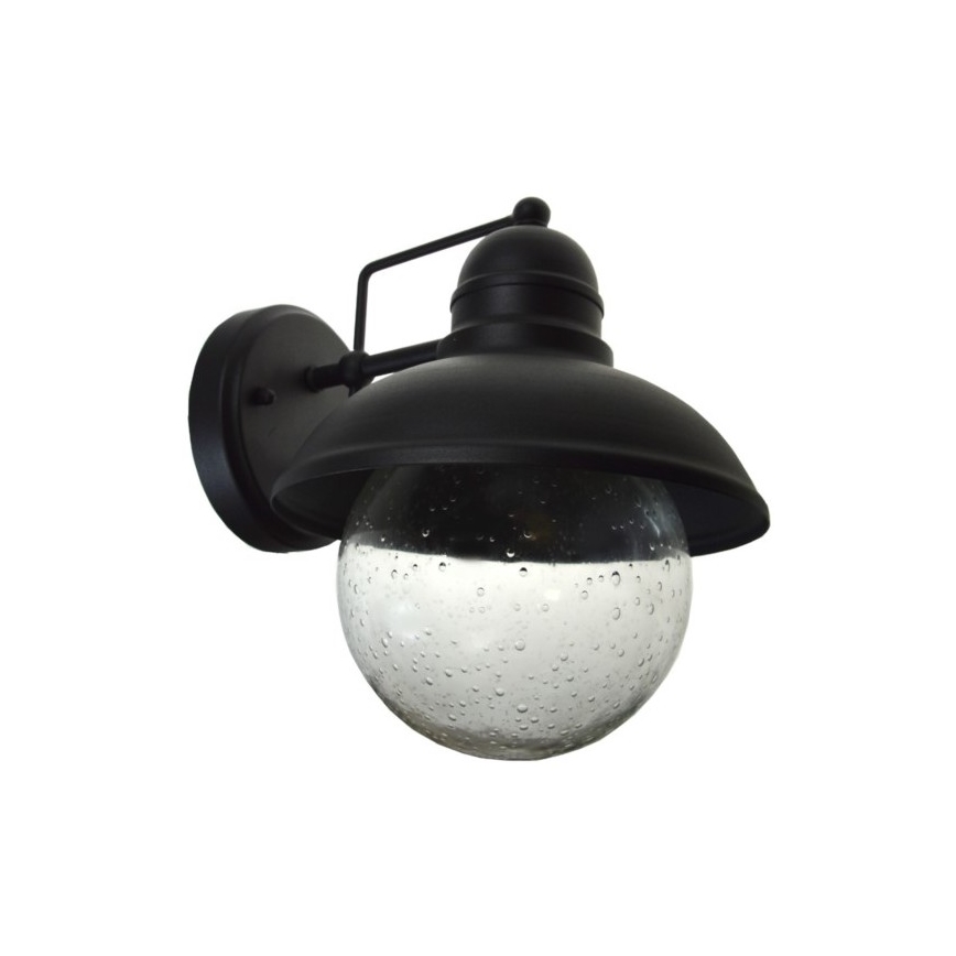 Outdoor-Wandleuchte WILDA 1xE27/60W/230V IP44 schwarz