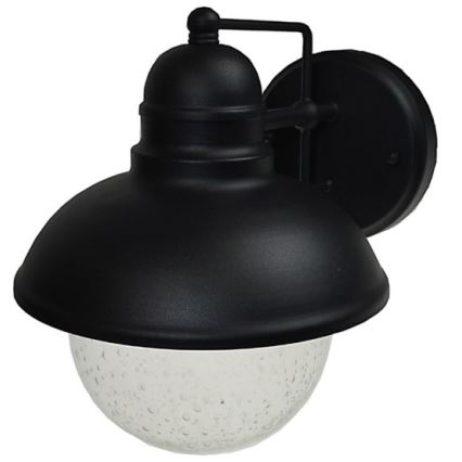 Outdoor-Wandleuchte WILDA 1xE27/60W/230V IP44 schwarz
