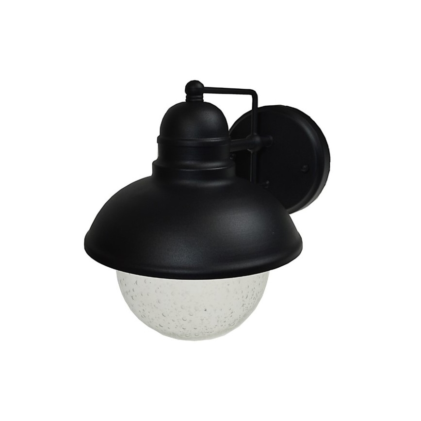 Outdoor-Wandleuchte WILDA 1xE27/60W/230V IP44 schwarz