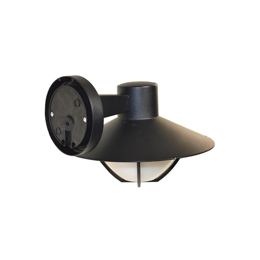 Outdoor-Wandleuchte ZALIKA 1xE27/60W/230V IP44 schwarz