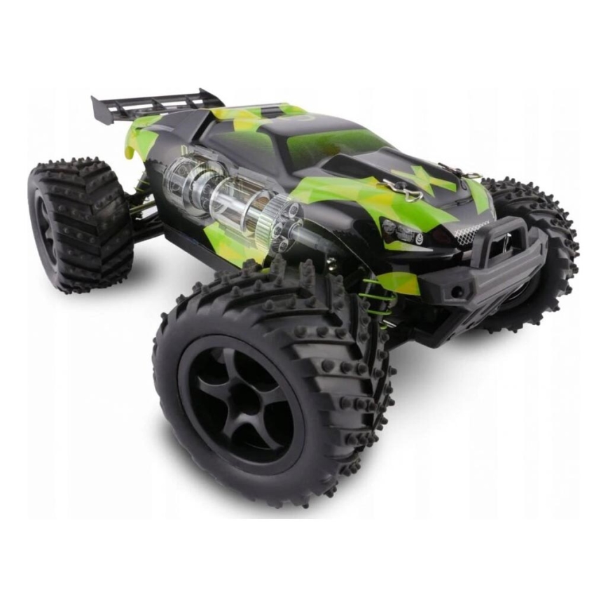 Overmax - ferngesteuertes RC-Auto X-MONSTER 3.0 1700 mAh Schwarz/Grün