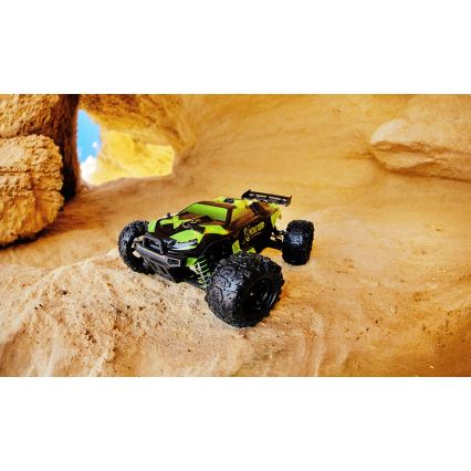 Overmax - ferngesteuertes RC-Auto X-MONSTER 3.5 1700 mAh schwarz/rot/grün