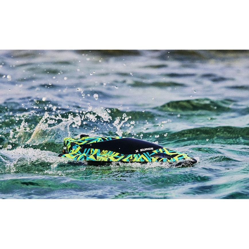 Overmax - Ferngesteuertes RC-Boot X-SURGE 4000 mAh, schwarz/grün