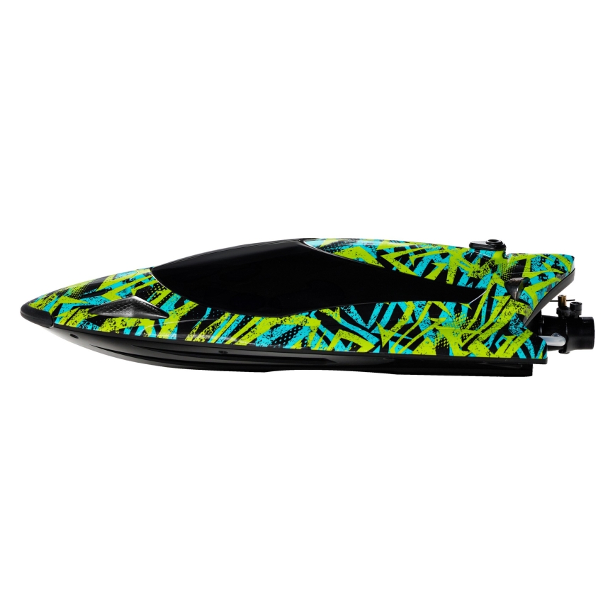 Overmax - Ferngesteuertes RC-Boot X-SURGE 4000 mAh, schwarz/grün