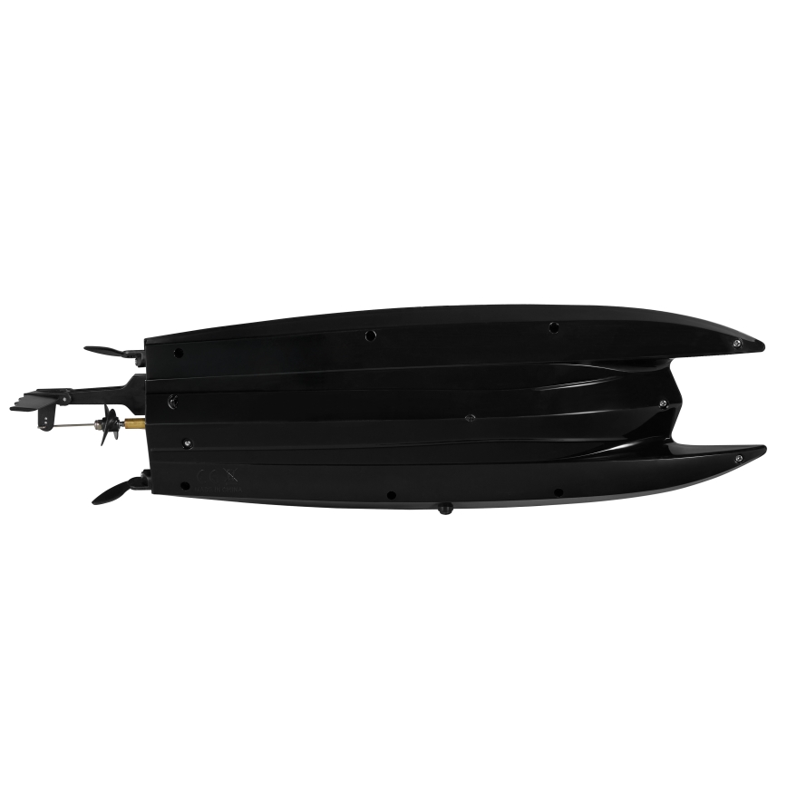 Overmax - ferngesteuertes RC-Boot X-TIDE 2400 mAh schwarz/orange