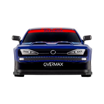 Overmax - ferngesteuertes RC-Drift-Auto 2-in-1 X-OVERSLIDE 1000 mAh schwarz/grün/blau/rot