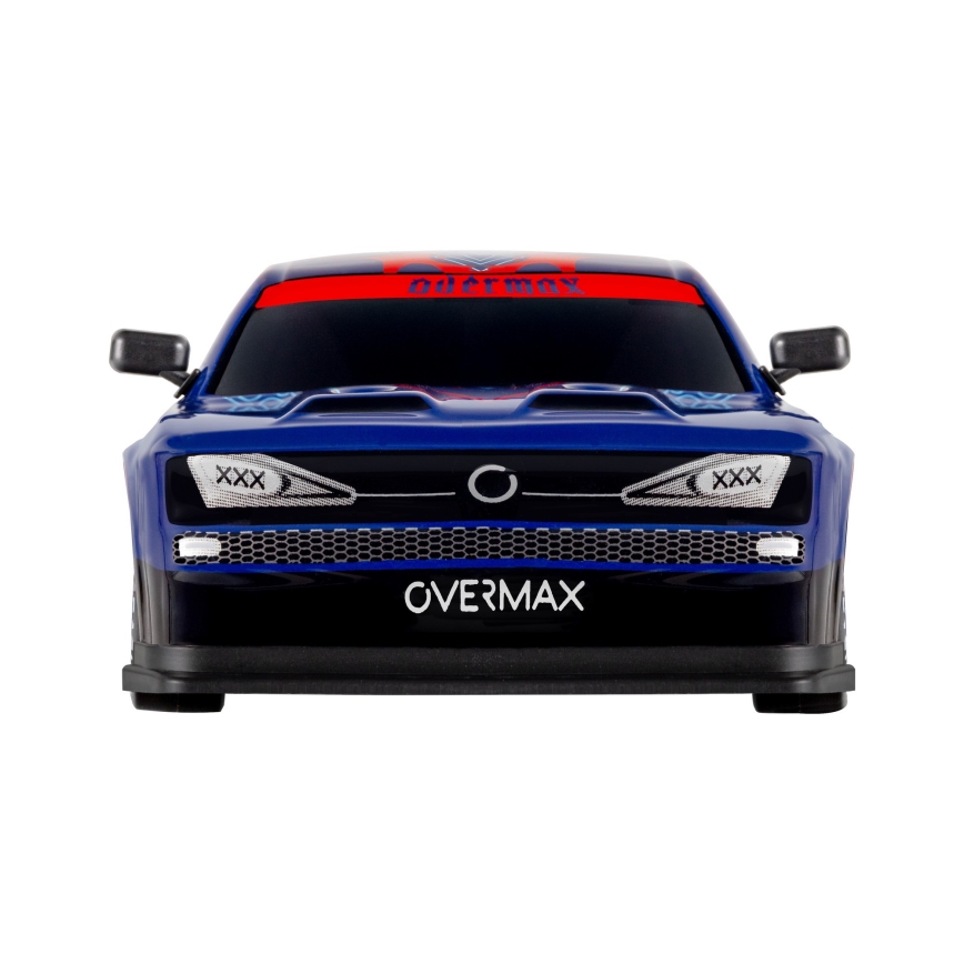 Overmax - ferngesteuertes RC-Drift-Auto 2-in-1 X-OVERSLIDE 1000 mAh schwarz/grün/blau/rot