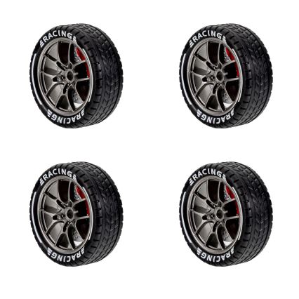 Overmax - ferngesteuertes RC-Drift-Auto 2-in-1 X-OVERSLIDE 1000 mAh schwarz/grün/blau/rot