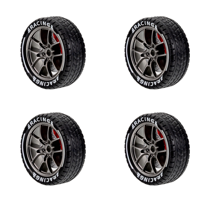 Overmax - ferngesteuertes RC-Drift-Auto 2-in-1 X-OVERSLIDE 1000 mAh schwarz/grün/blau/rot