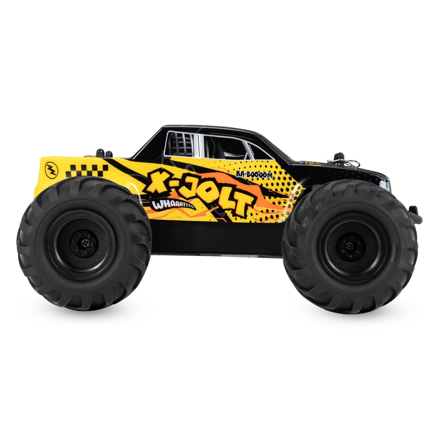 Overmax - RC-Auto X-JOLT mit Fernsteuerung, 1000 mAh, schwarz/gelb