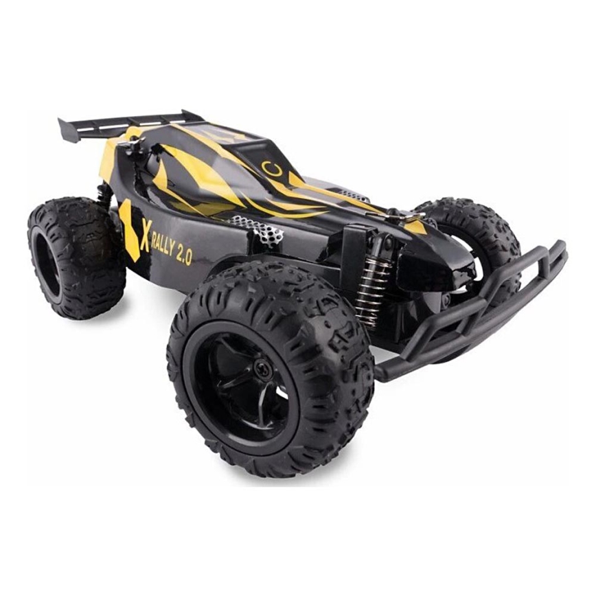 Overmax - RC-Car X-RALLY 2.0 mit Fernsteuerung, 1200 mAh, Schwarz/Gelb