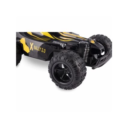 Overmax - RC-Car X-RALLY 2.0 mit Fernsteuerung, 1200 mAh, Schwarz/Gelb