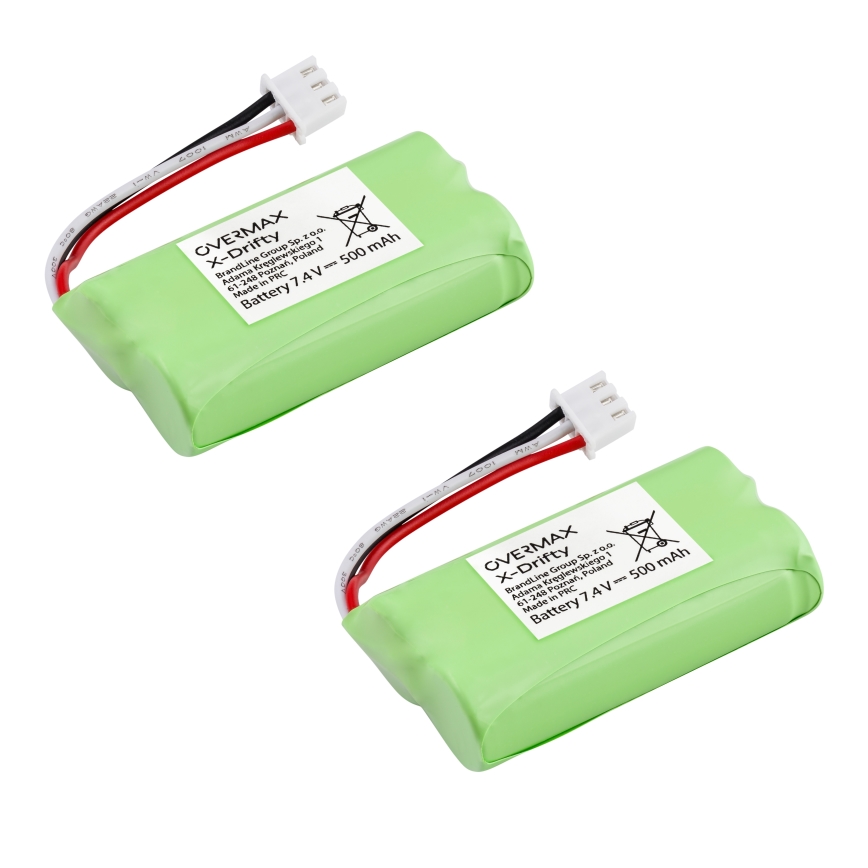 Overmax - RC-Drift-Auto mit Fernsteuerung X-DRIFT 1000 mAh gelb/lila