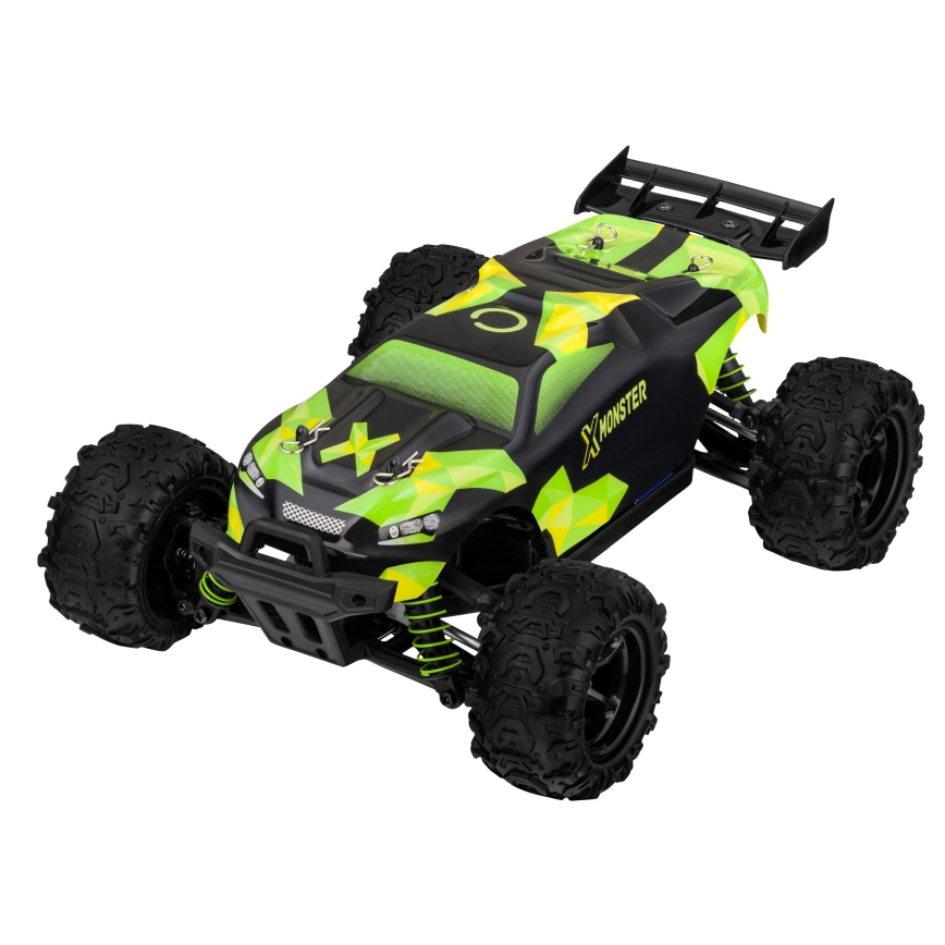 Overmax - ferngesteuertes RC-Auto 2-in-1 X-MONSTER 3.5 1700 mAh schwarz/rot/grün