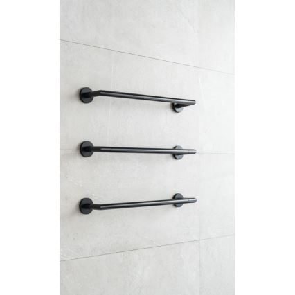 P.M.H. IN1B-R - Elektrischer Handtuchwärmer INGA 17 W/230 V 85,9 cm IP44 rechts/schwarz