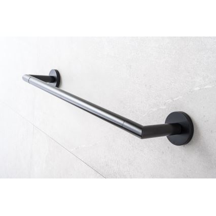 P.M.H. IN1B-R - Elektrischer Handtuchwärmer INGA 17 W/230 V 85,9 cm IP44 rechts/schwarz