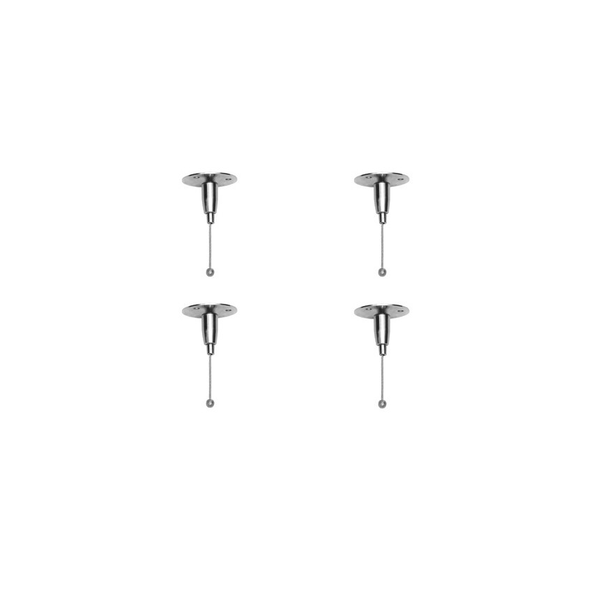 Pack 4x Aufhangeseil Fur Led Paneele Installation Zeus 100 Cm Beleuchtung De