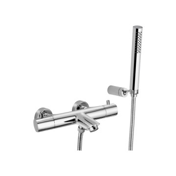 Paffoni - Badewannenset LIGHT, Hochglanz-Chrom