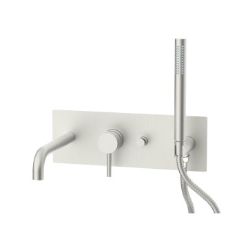 Paffoni - Badewannenset LIGHT matt-chrom