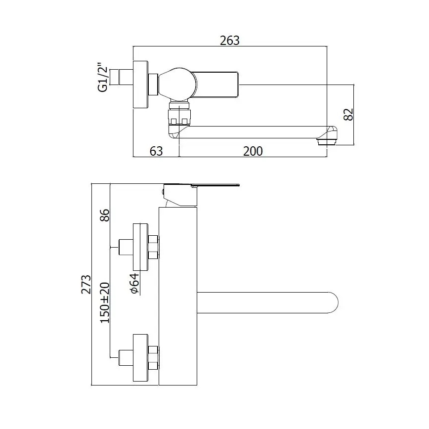 Paffoni - Küchenarmatur TANGO Edelstahl