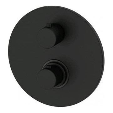 Paffoni - Thermostatische Duscharmatur LIGHT schwarz
