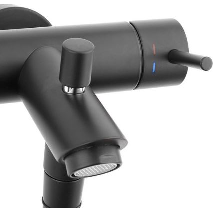 Paffoni - Unterputz-Dusche ROUND schwarz