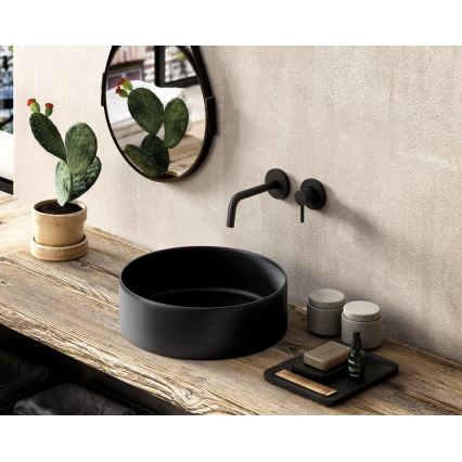Paffoni - Waschtischarmatur für Unterputzmontage LIGHT, schwarz