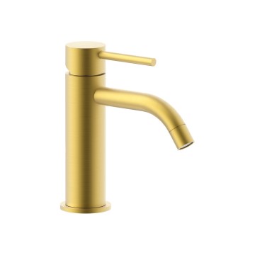 Paffoni - Waschtischarmatur LIGHT gebürstetes Gold-Finish