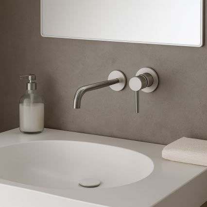 Paffoni - Waschtischarmatur zur Unterputzmontage LIGHT Hochglanzchrom