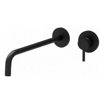 Paffoni - Waschtischarmatur zur Unterputzmontage LIGHT schwarz