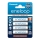 Panasonic Eneloop BK-3MCCE - 4 Stück Ladebatterie AA Eneloop NiMH/1,2V/1900mAh