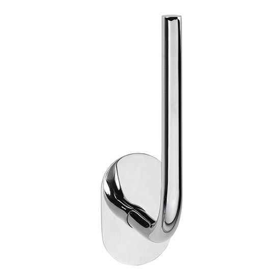 Papierhalter 4,5 x 18 cm, Edelstahl/silber