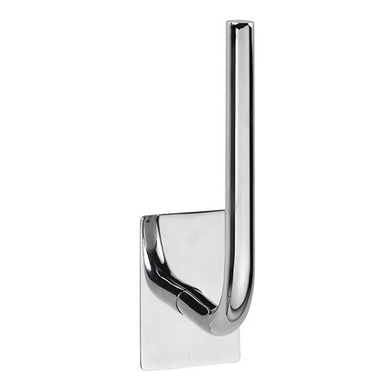 Papierhalter 4,5x18 cm Edelstahl/silber