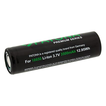PATONA - Akku 18650 Li-Ion 3500 mAh PREMIUM 3,7 V