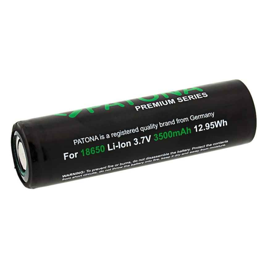 PATONA - Akku 18650 Li-Ion 3500 mAh PREMIUM 3,7 V